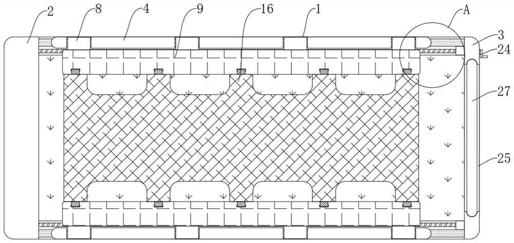 A device for postoperative care in hematology