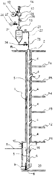 Method and apparatus in connection with a refuse chute