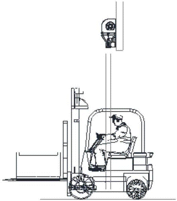 Stereo air-curtain wind curtain machine