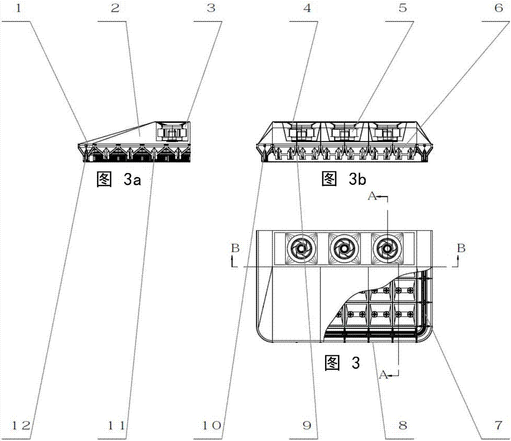 Stereo air-curtain wind curtain machine