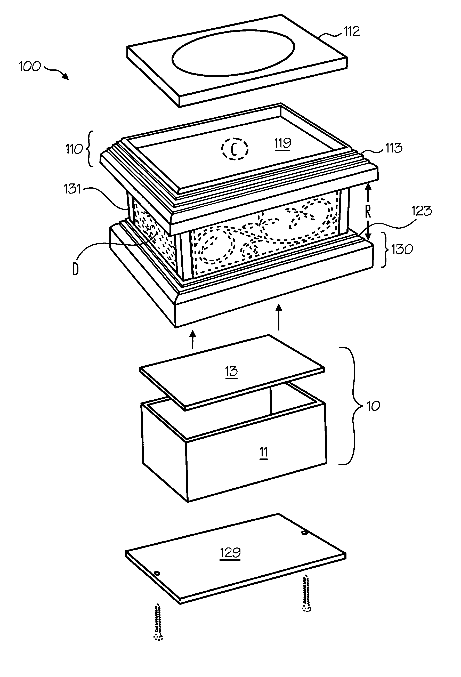 Cremation urn, kit and system for retaining cremation remains