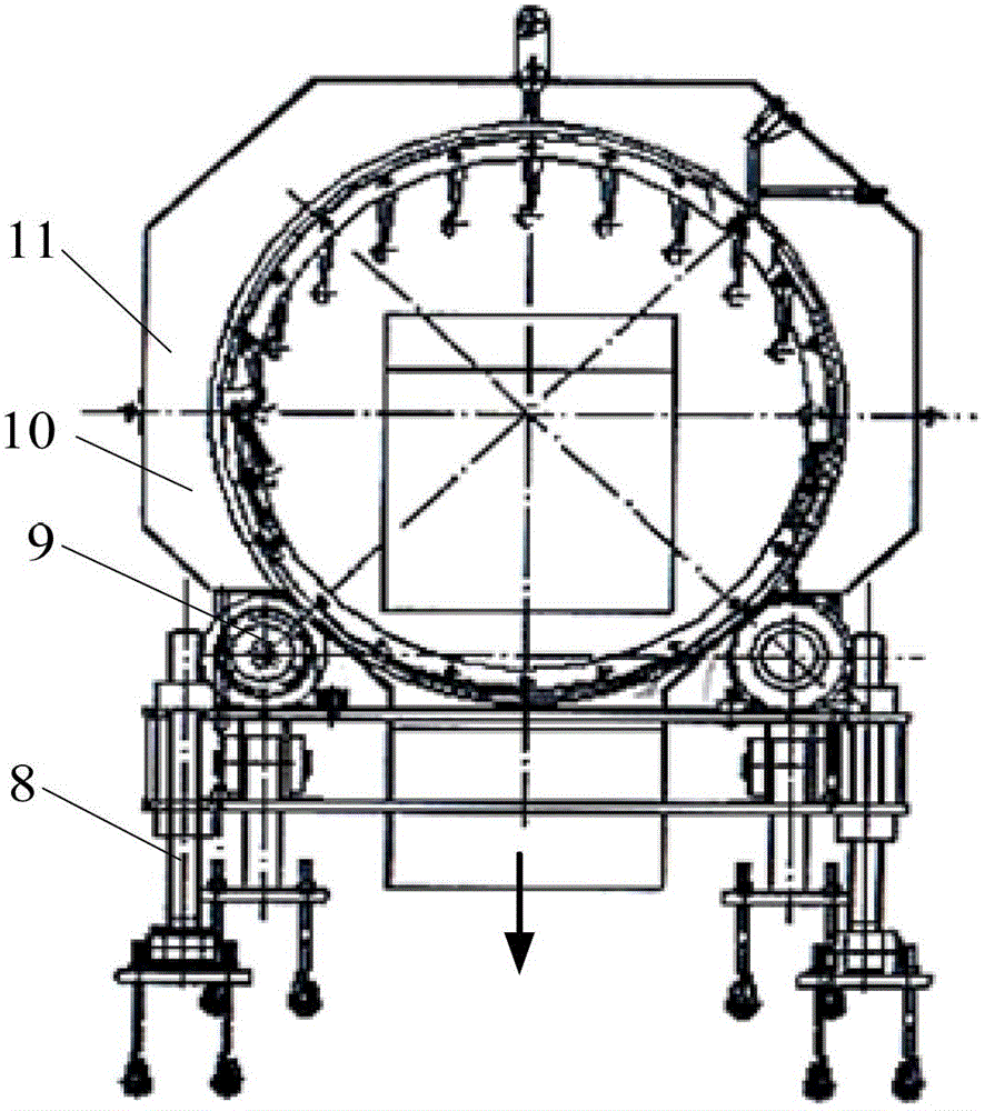 Dynamic screen hole rotary screen surface automatic-cleaning solid garbage treatment device