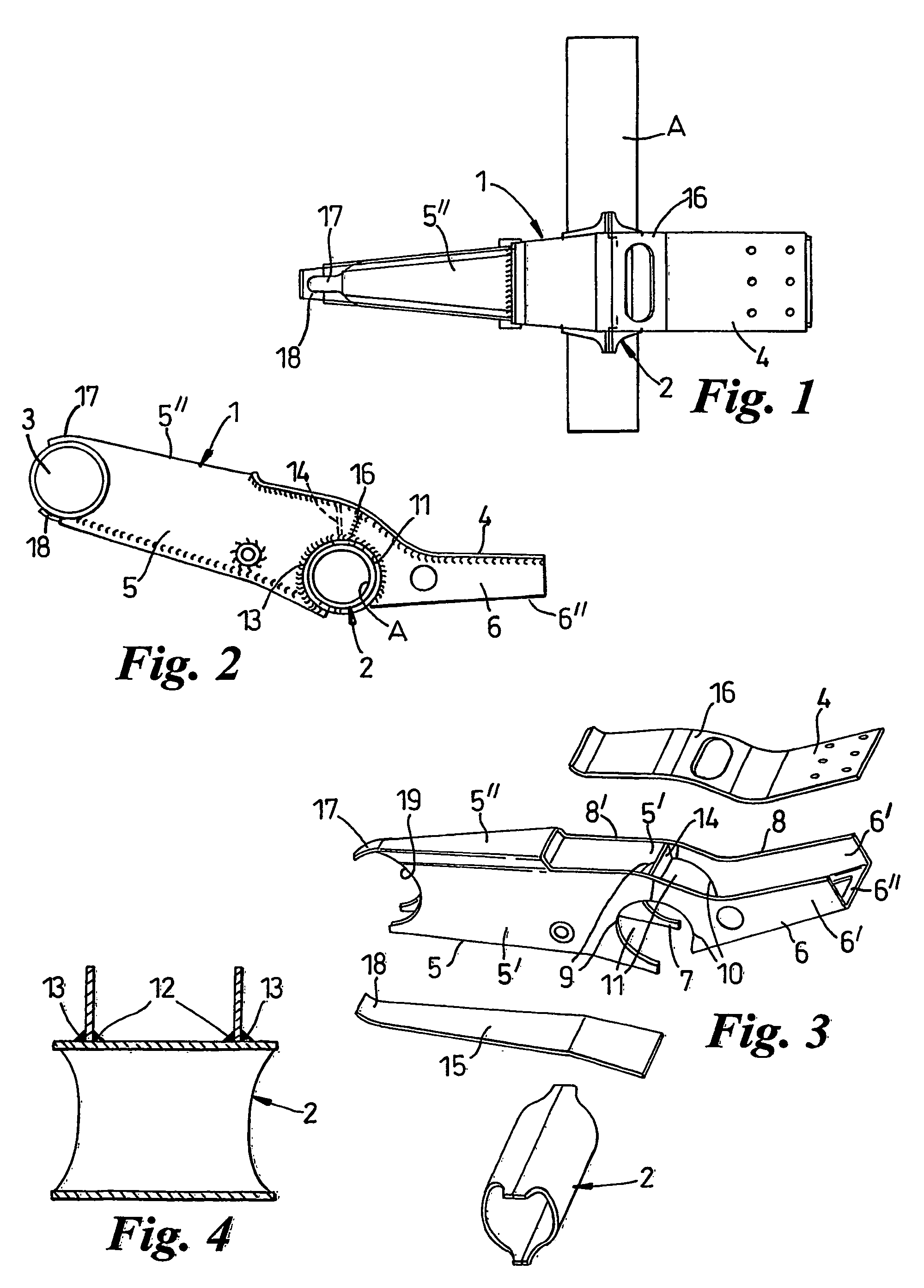 Vehicle suspension beam