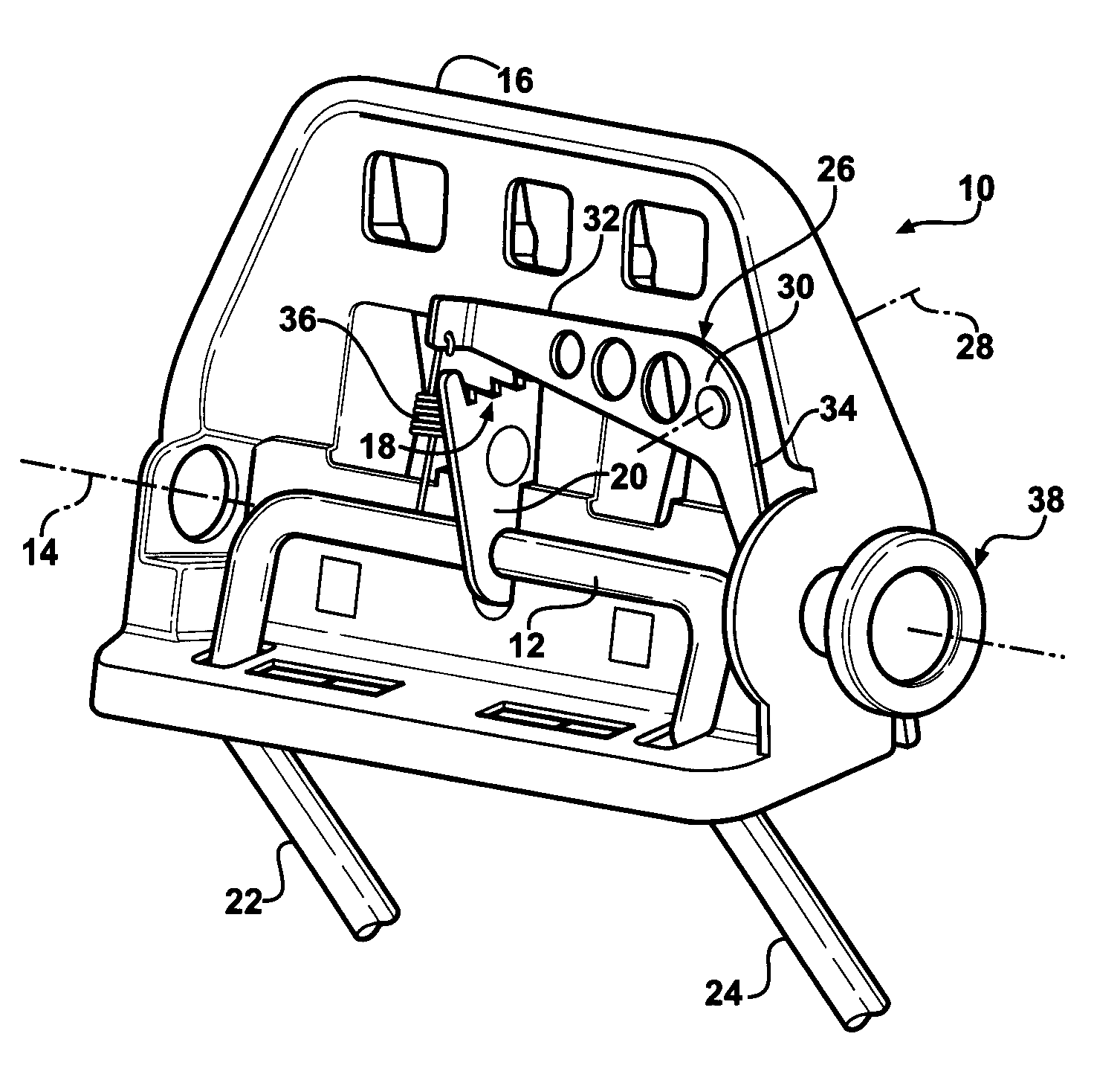 Articulating headrest assembly