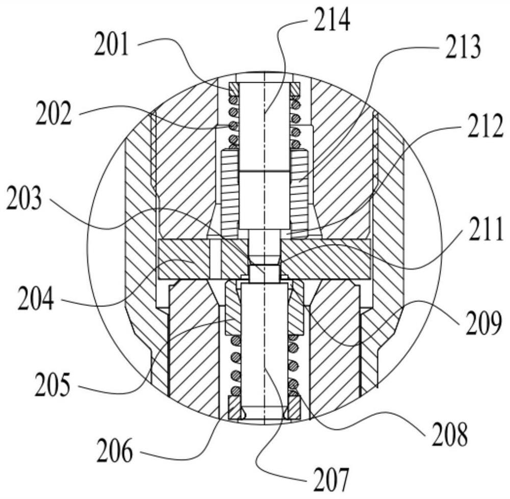 Valve rod assembly, high-pressure fuel injection valve and engine electronic control fuel injection system