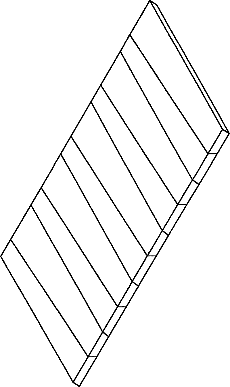 Mechanically-jointed integrated board technique for natural width beveled edge board