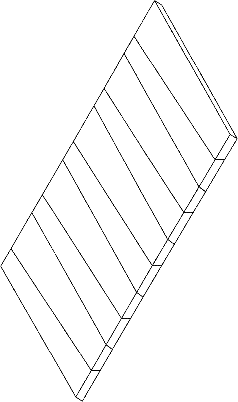 Mechanically-jointed integrated board technique for natural width beveled edge board