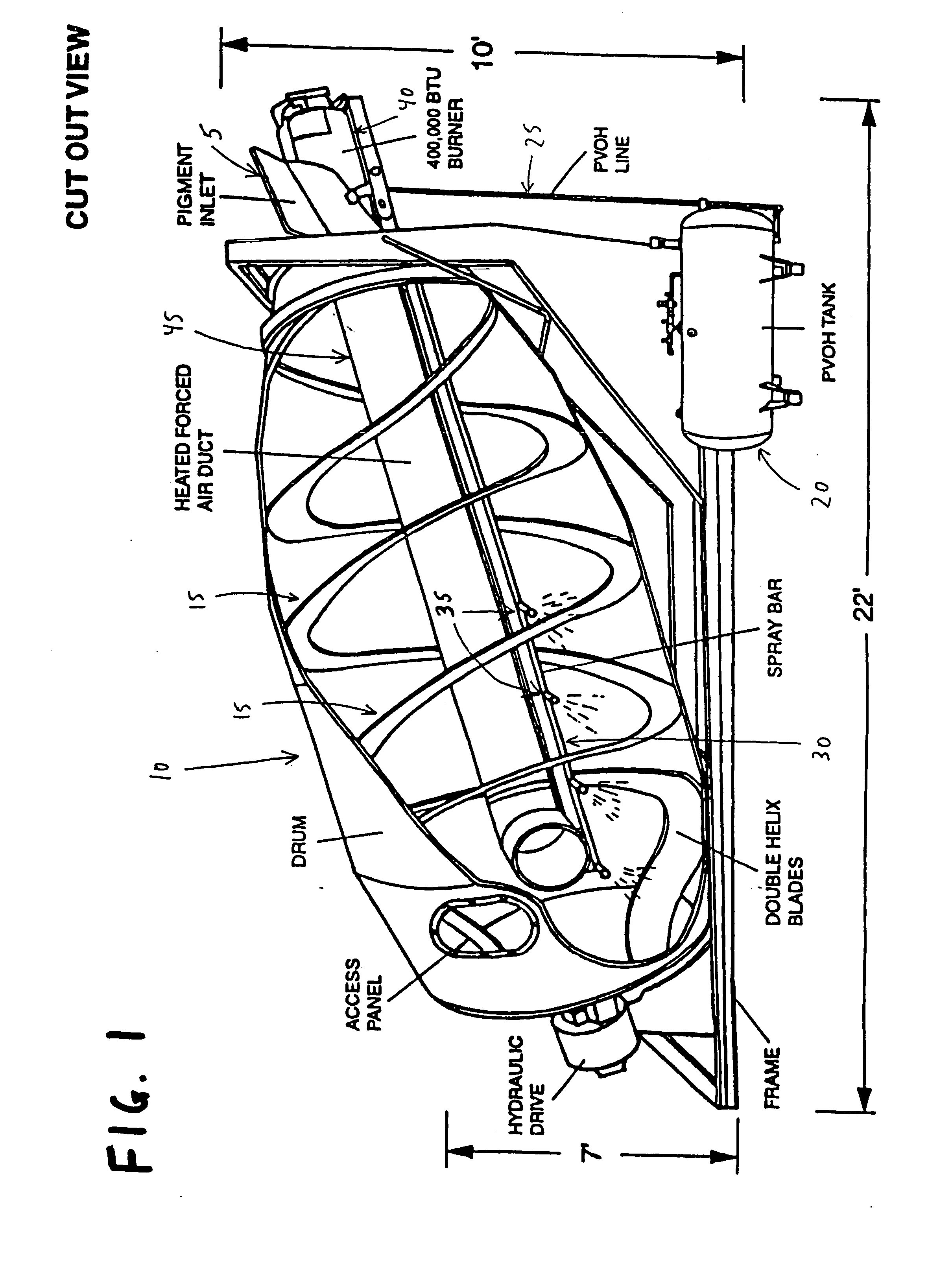 Process for preparing compacted pigment granules, process for preparing encapsulated pigment granules, and process for dyeing landscaping and/or construction materials