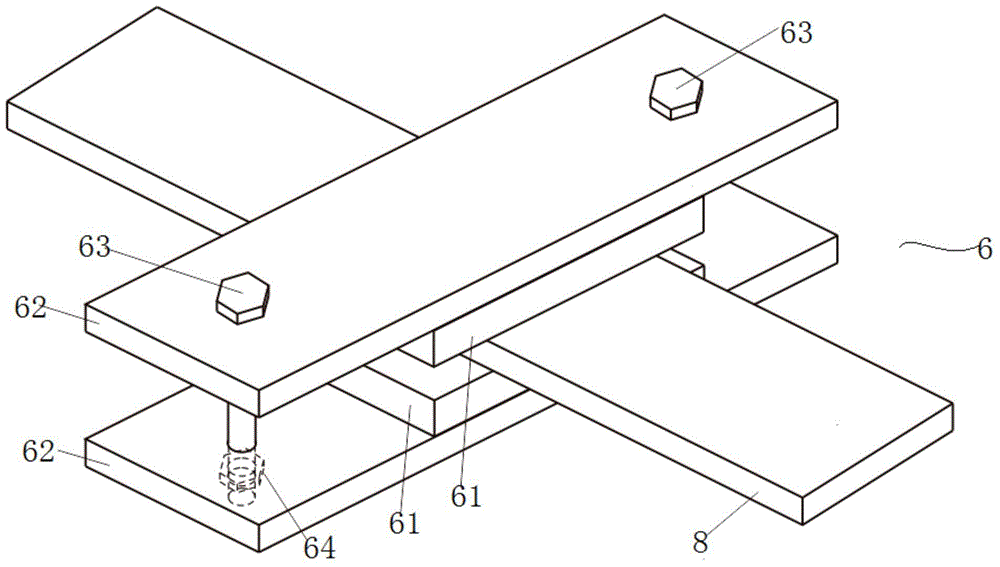 Metal part internal crack repairing method