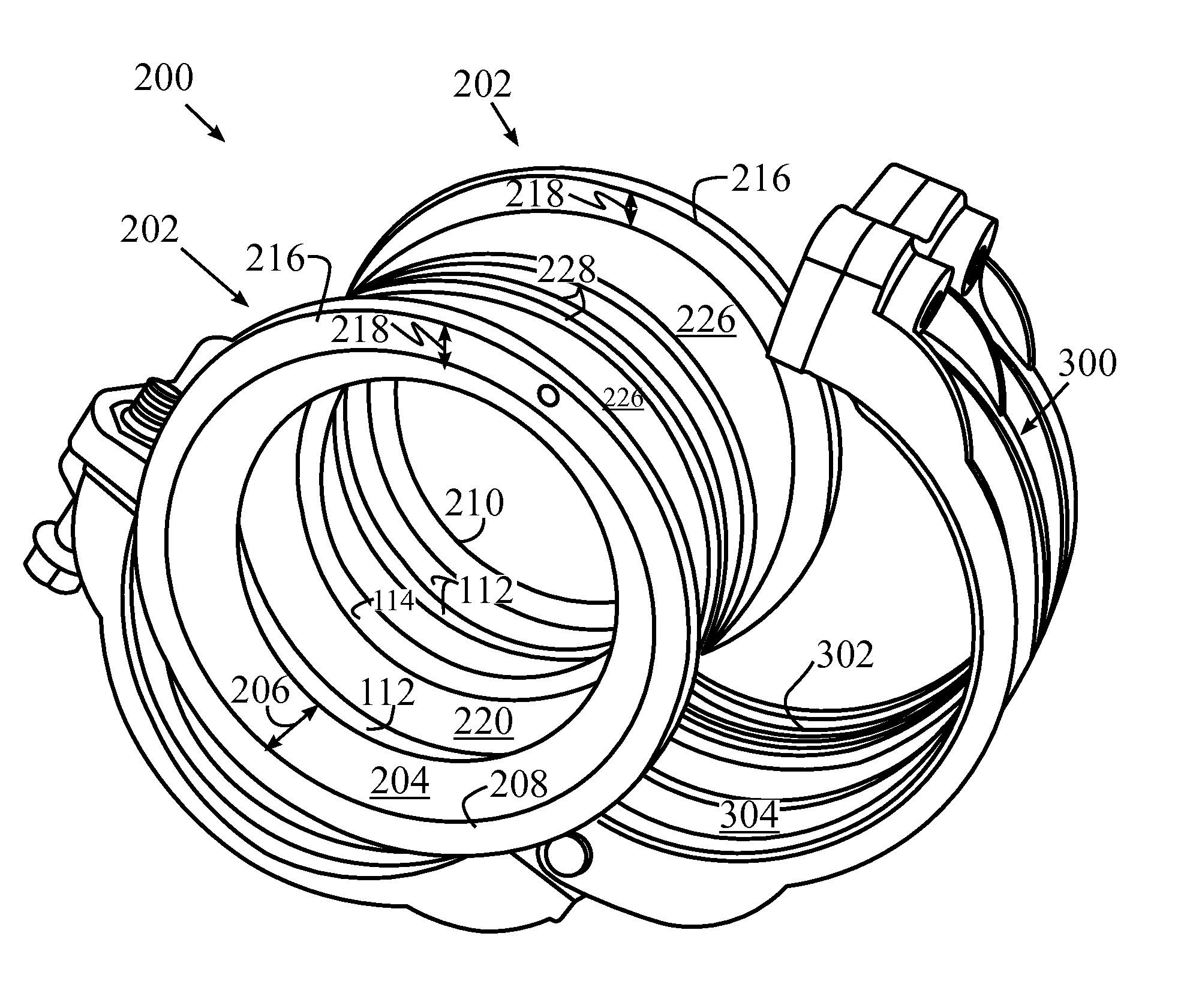 Gasket for piping