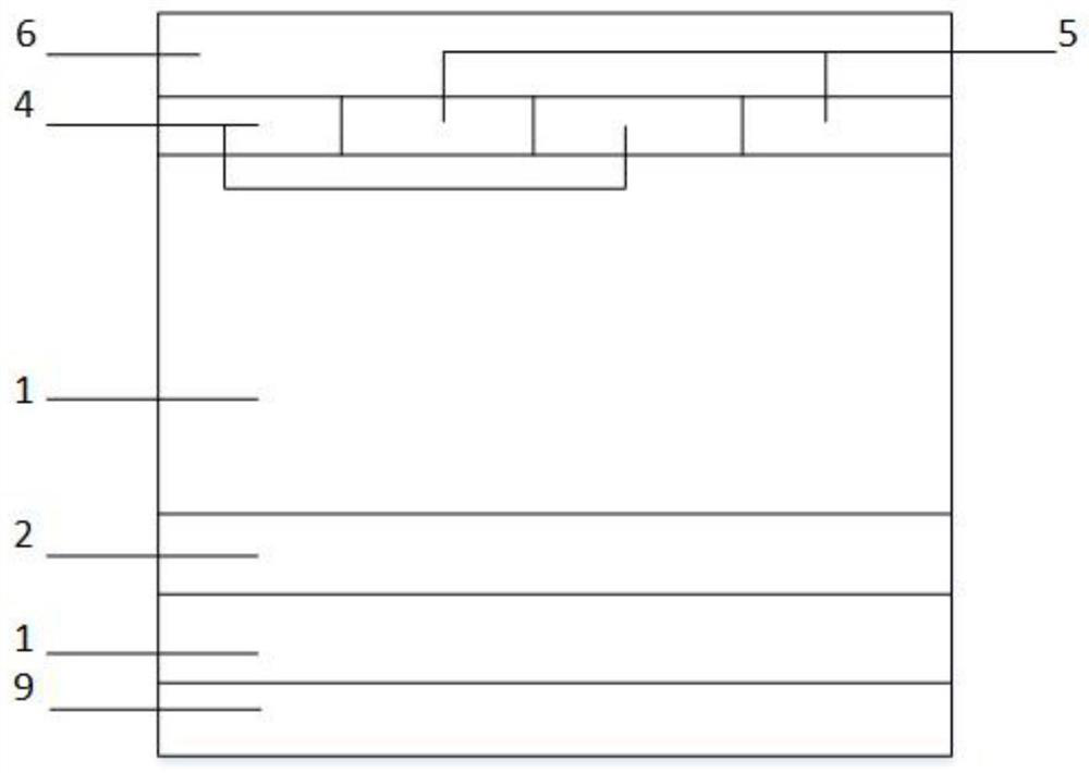 A semi-superjunction lateral double-diffused metal-oxide-semiconductor field-effect transistor with a stepped n-type heavily doped buried layer