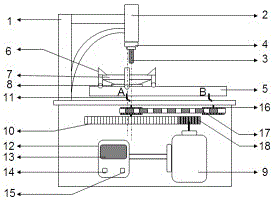 Automatic mortar device