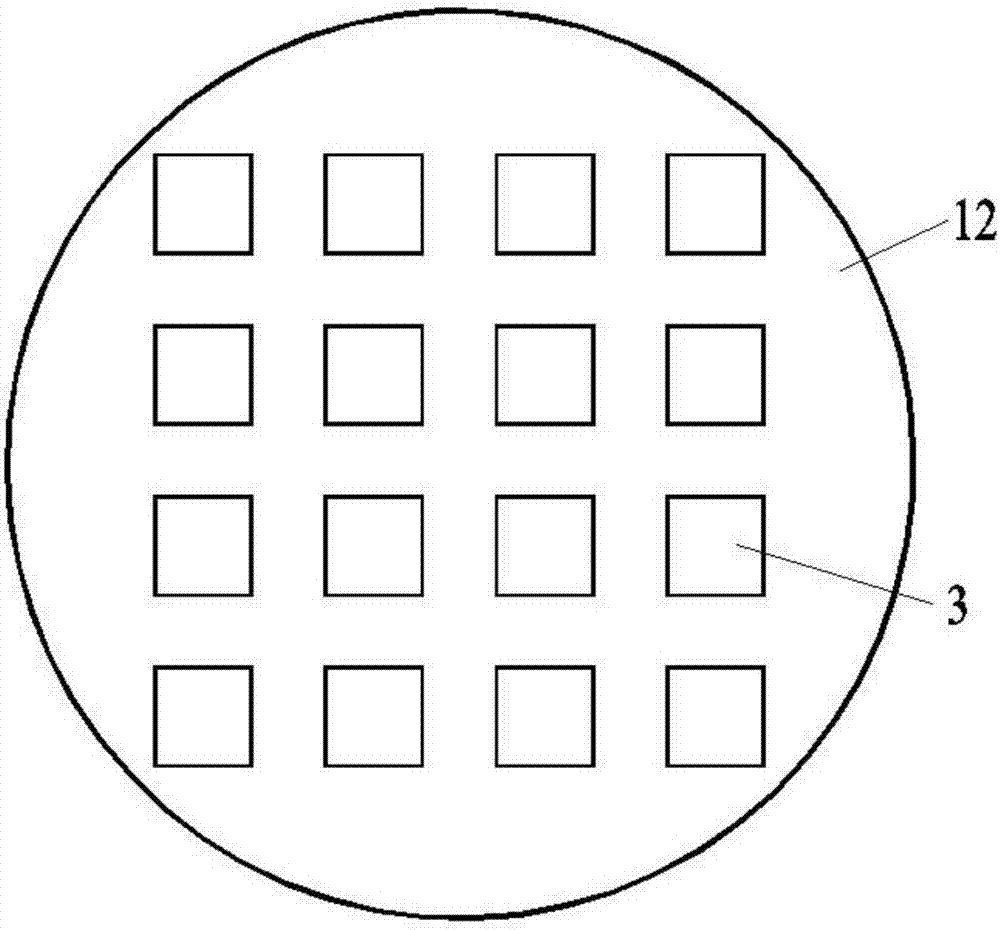 Embedded type TSV adapter plate structure for numerous-layer wiring