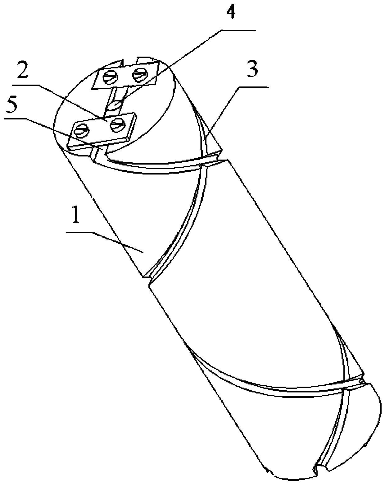 A helical antenna forming device