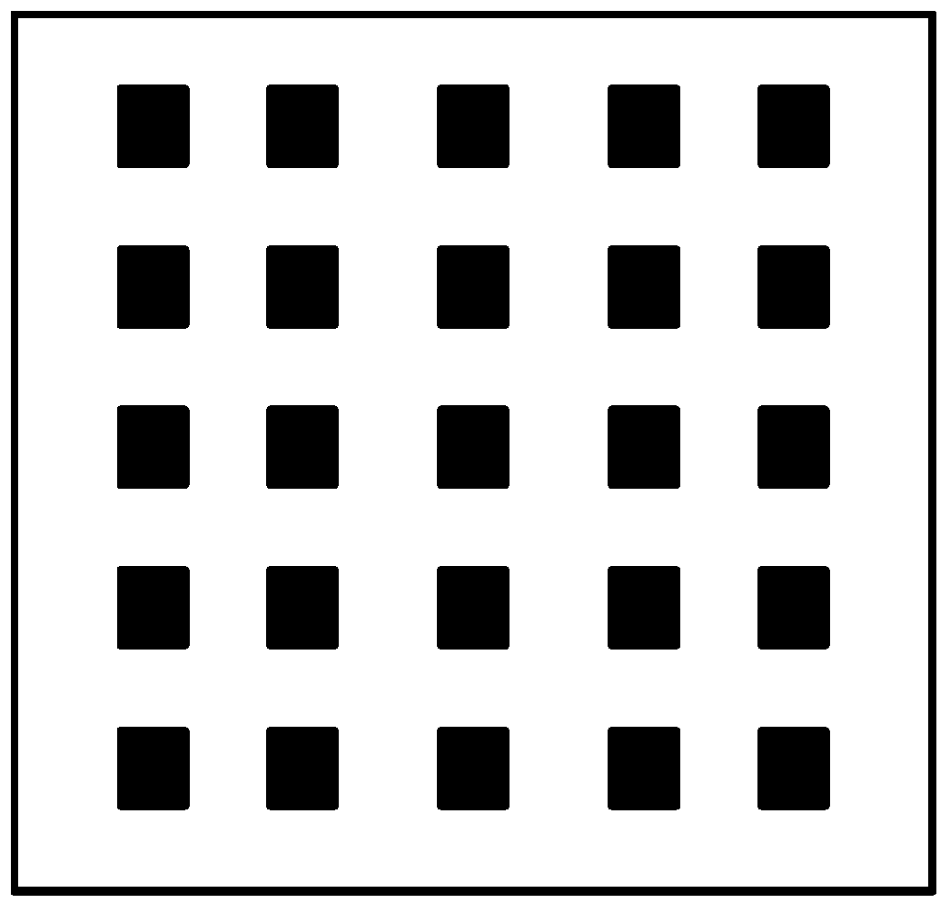 An InGaN-based micron LED photoelectric detector array and application thereof