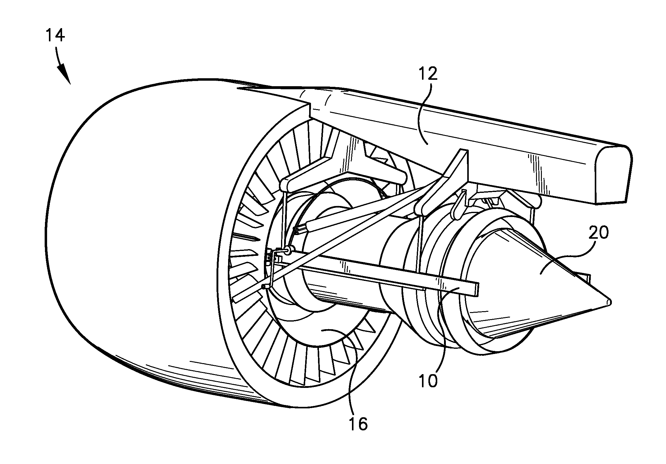 Apparatus and method for aircraft engine core exchange