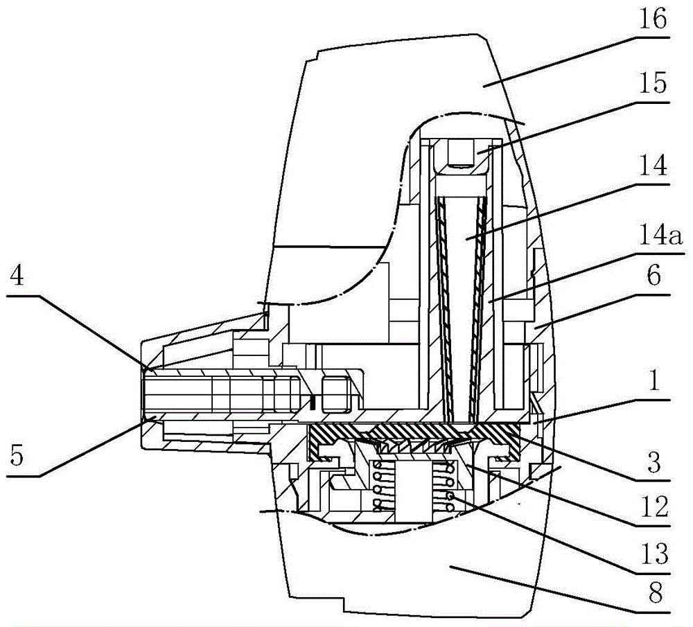 Dry powder inhalation dosing device