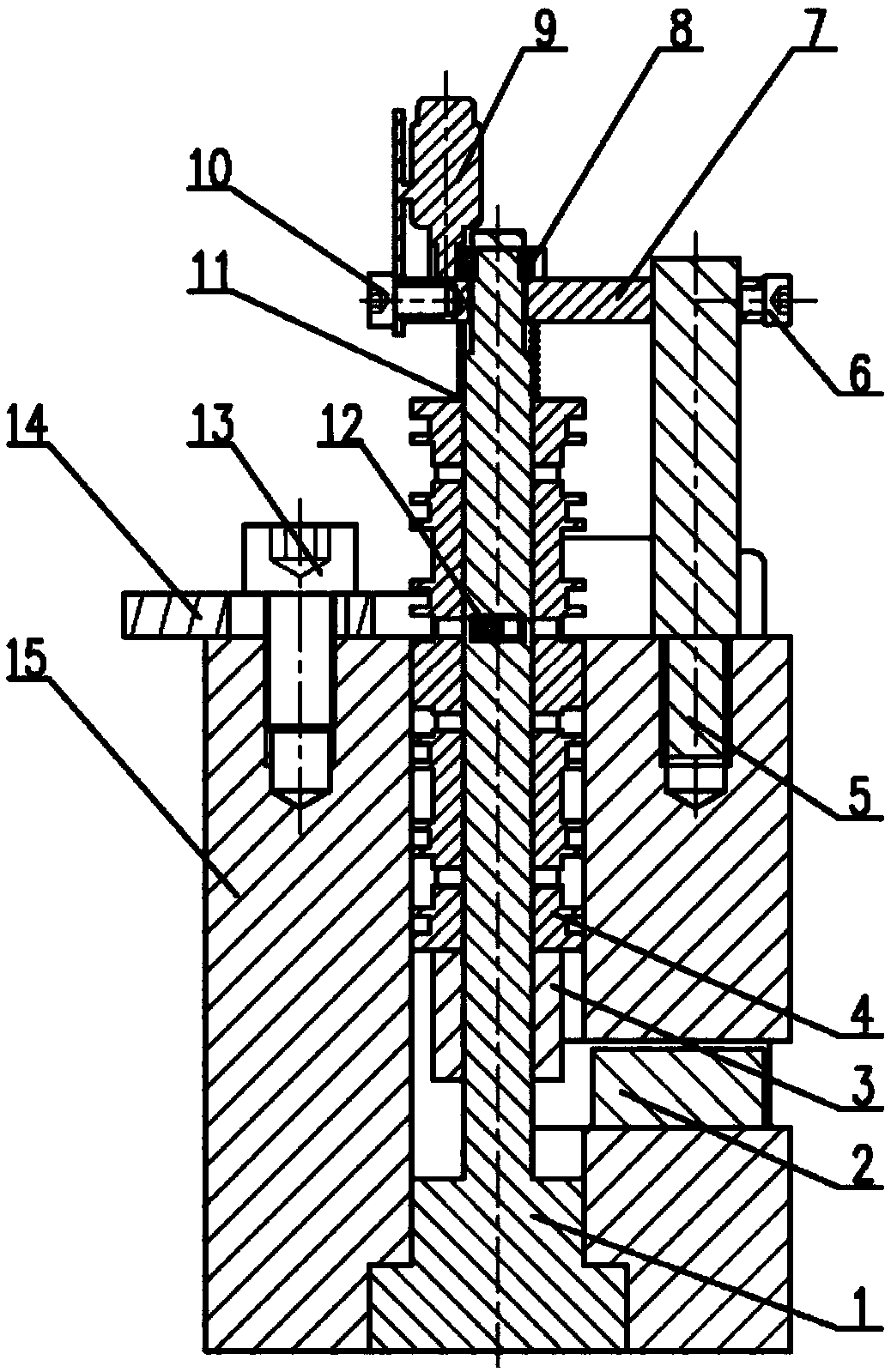 Device for automatically grinding and detecting square window of valve sleeve of servo valve