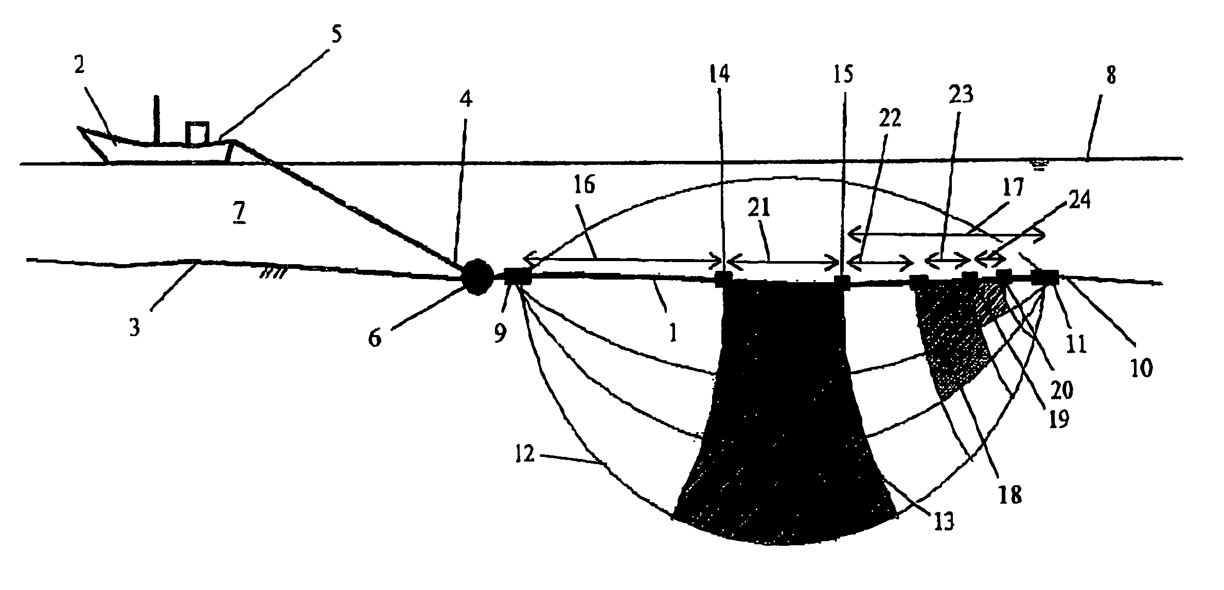 Electrode configuration for resistivity sounding