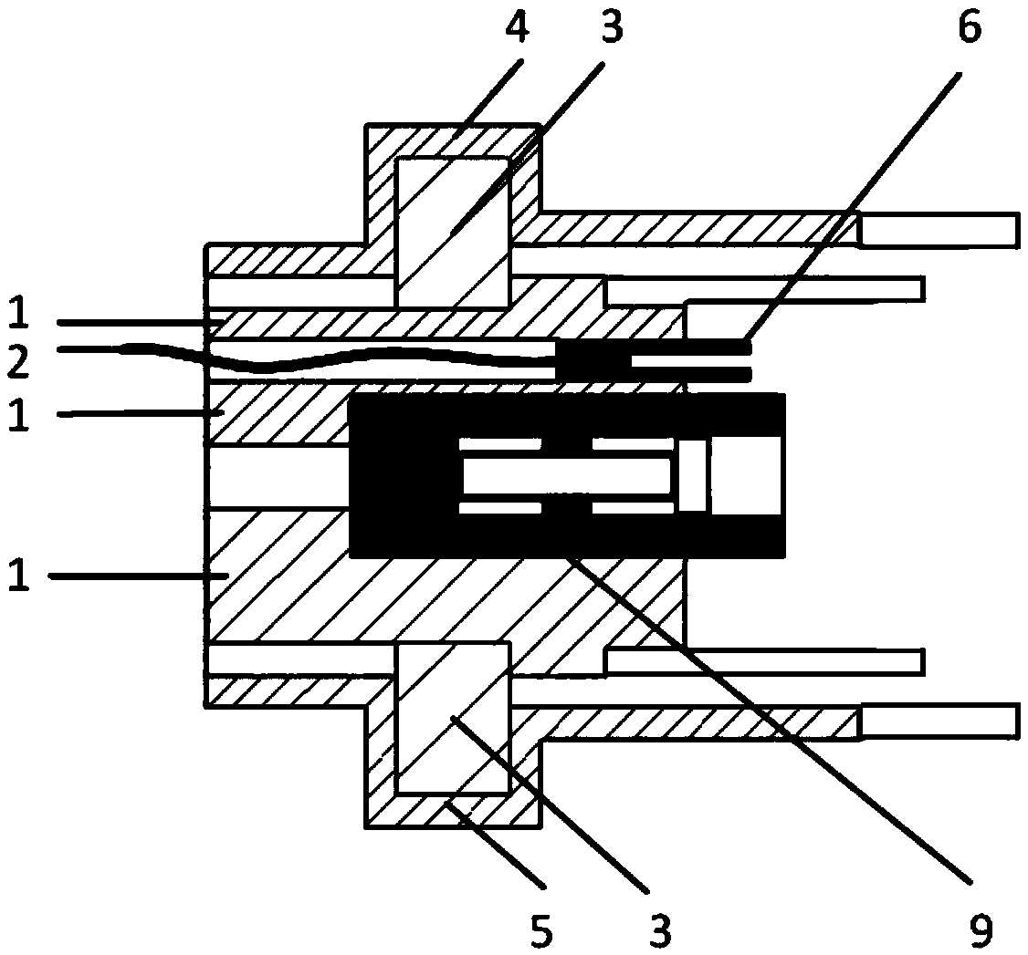 Rapid plug type photocoupling joint for photoacoustic ultrasonic intravascular imaging system