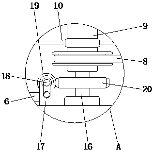 Suspension type spraying device for automobile part production and spraying method thereof