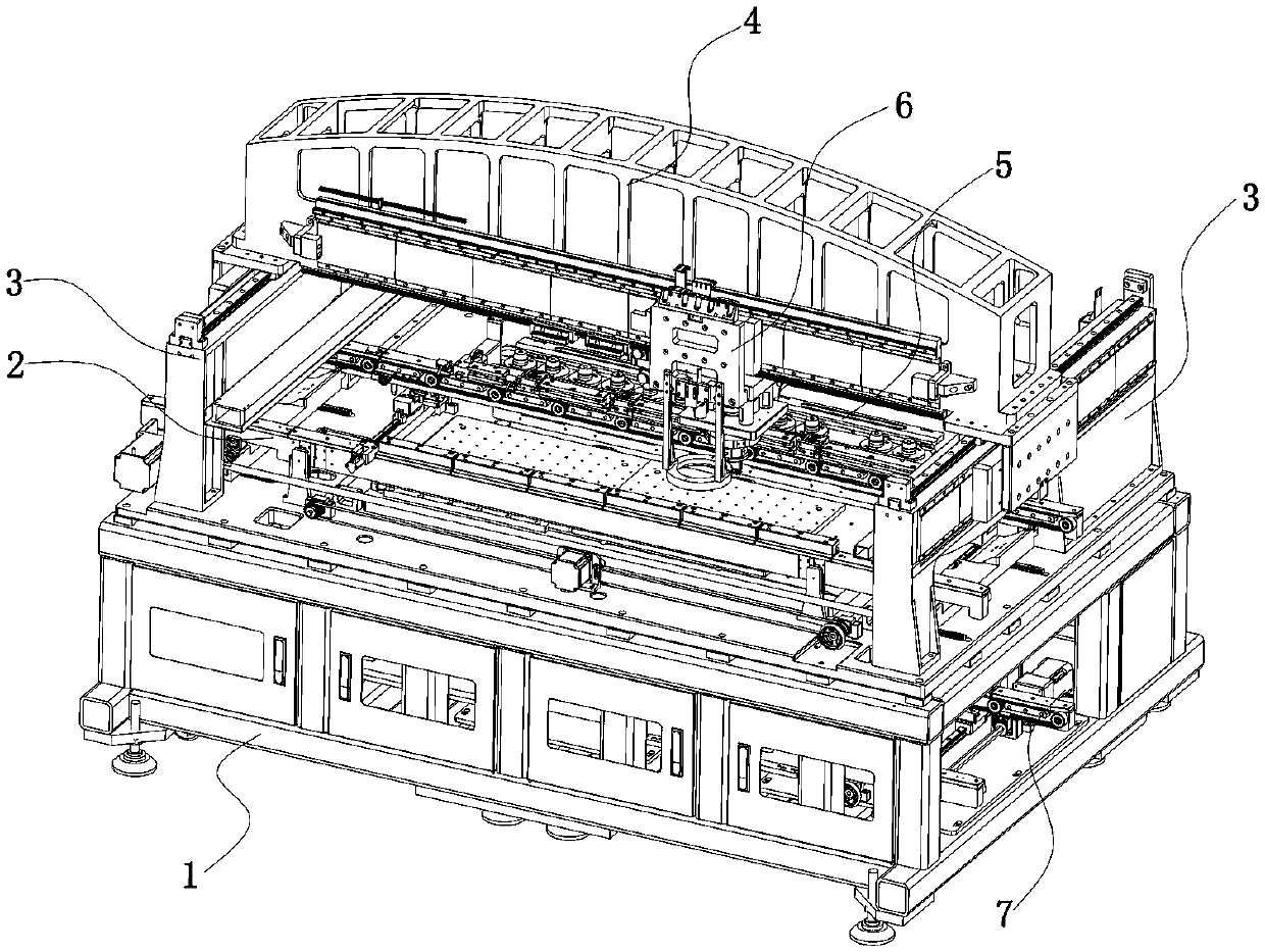 Automatic press-connection machine of connector and press-connection system and press-connection process thereof