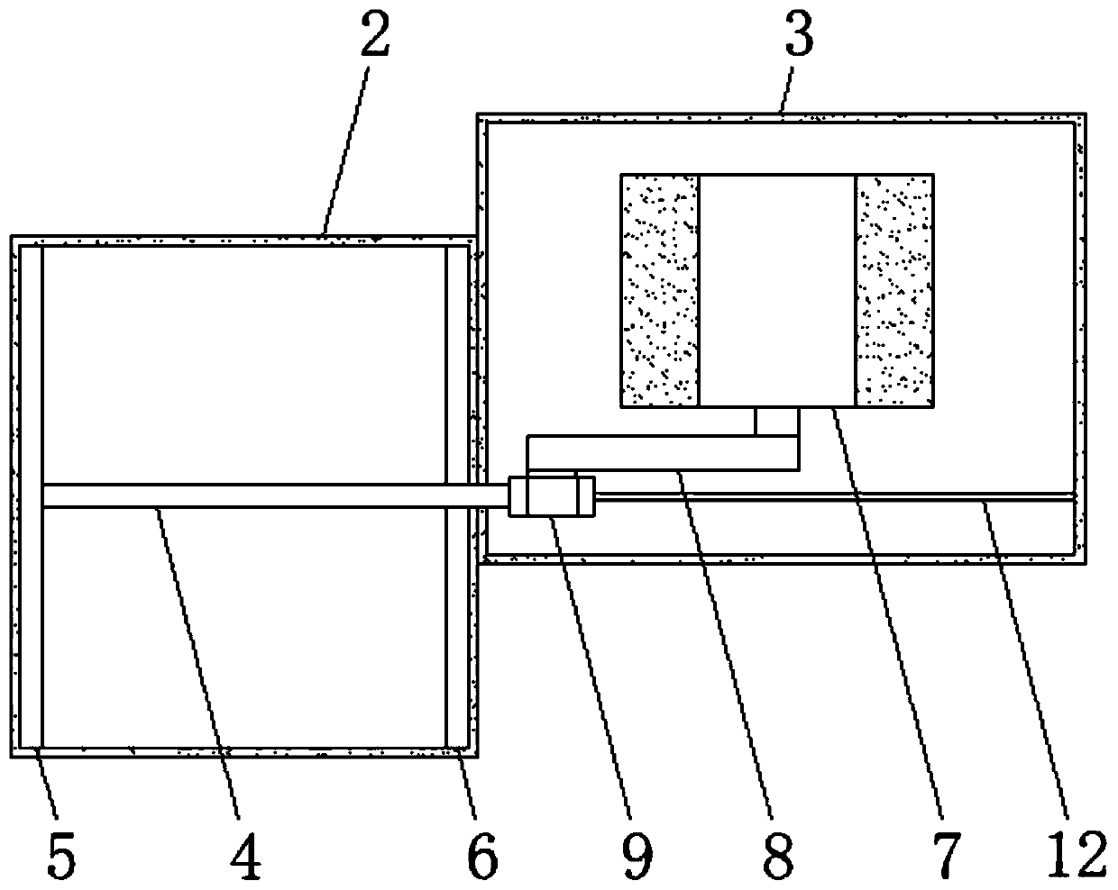 Impurity removal device for manufacturing brass pipe conductive wire material for cable