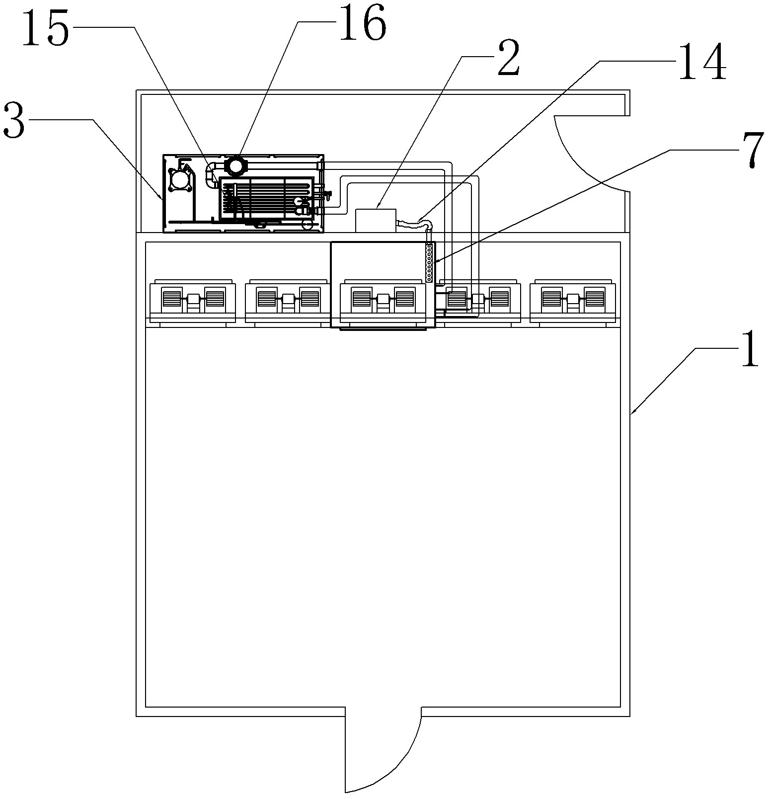 Walk-in sample stability test box