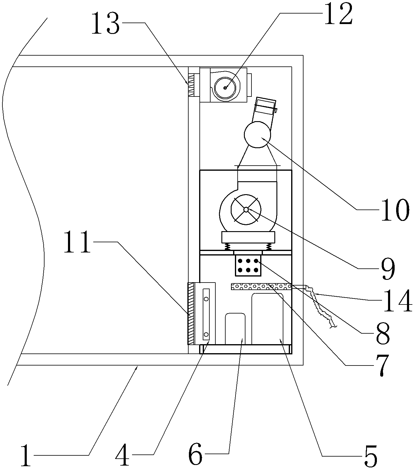 Walk-in sample stability test box