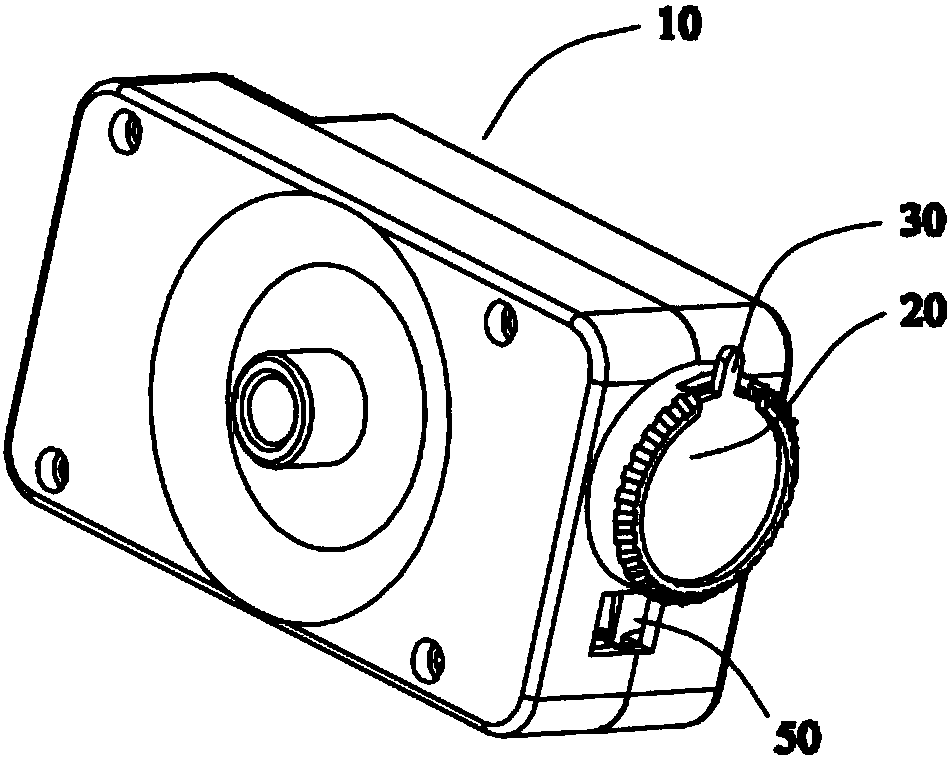 Positioning module and robot having the same