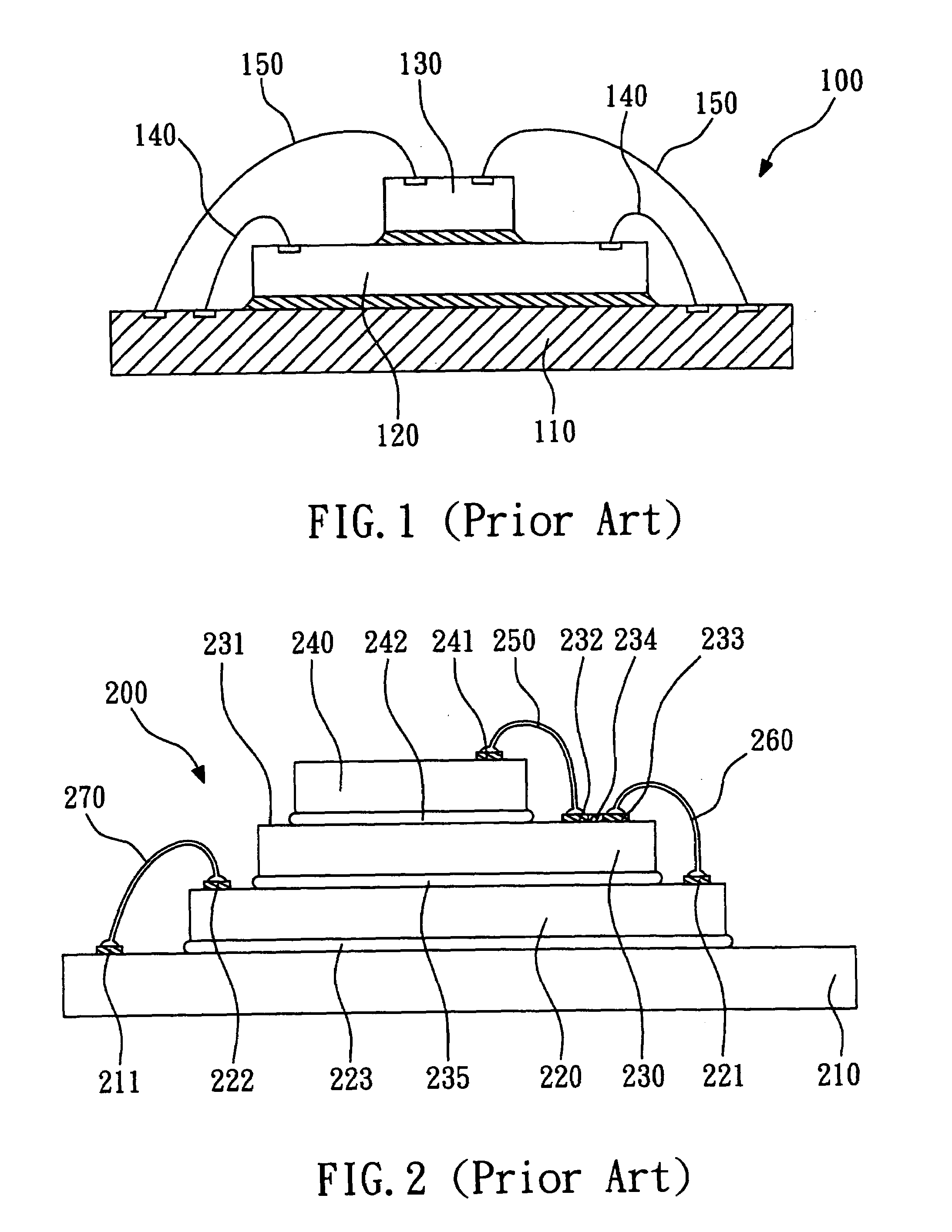 Multi-chip stack package