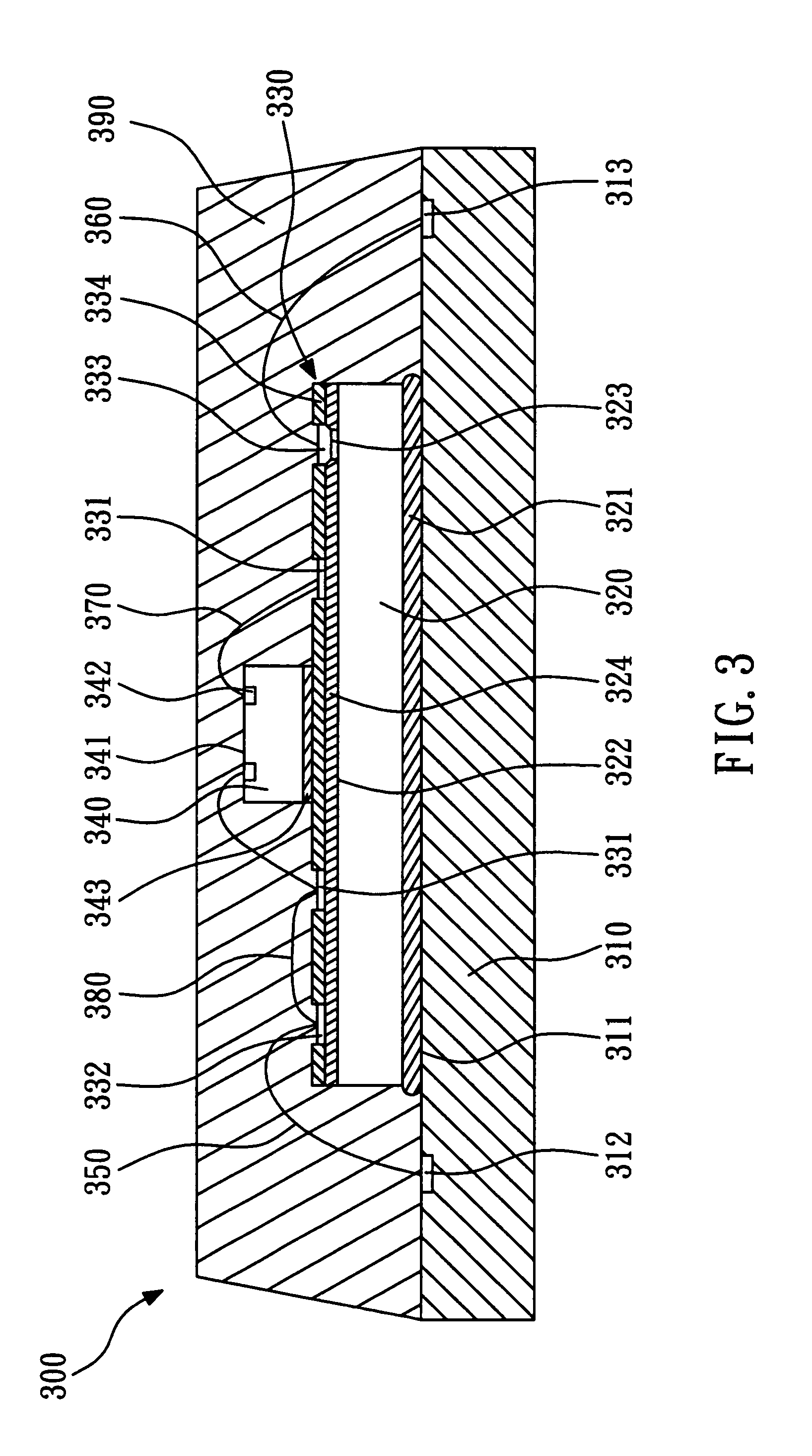 Multi-chip stack package