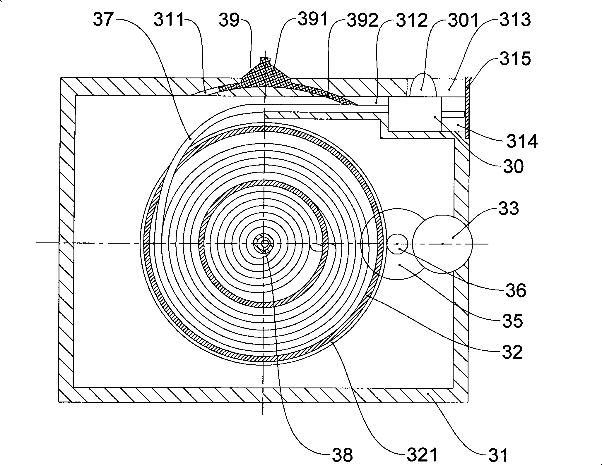 Portable notebook type computer base with energy supply