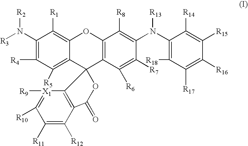 Novel rhodamine dyes