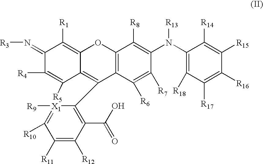 Novel rhodamine dyes