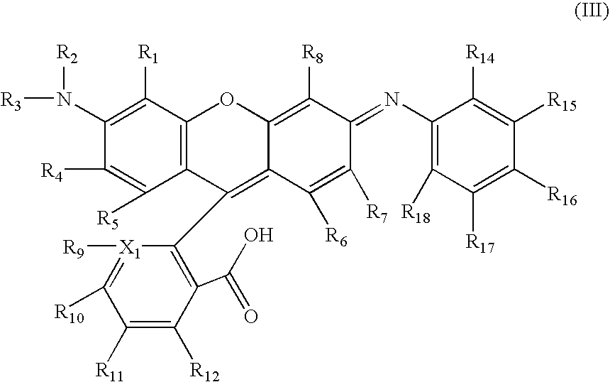 Novel rhodamine dyes