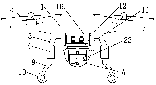 Film and television shooting project camera shooting unmanned aerial vehicle