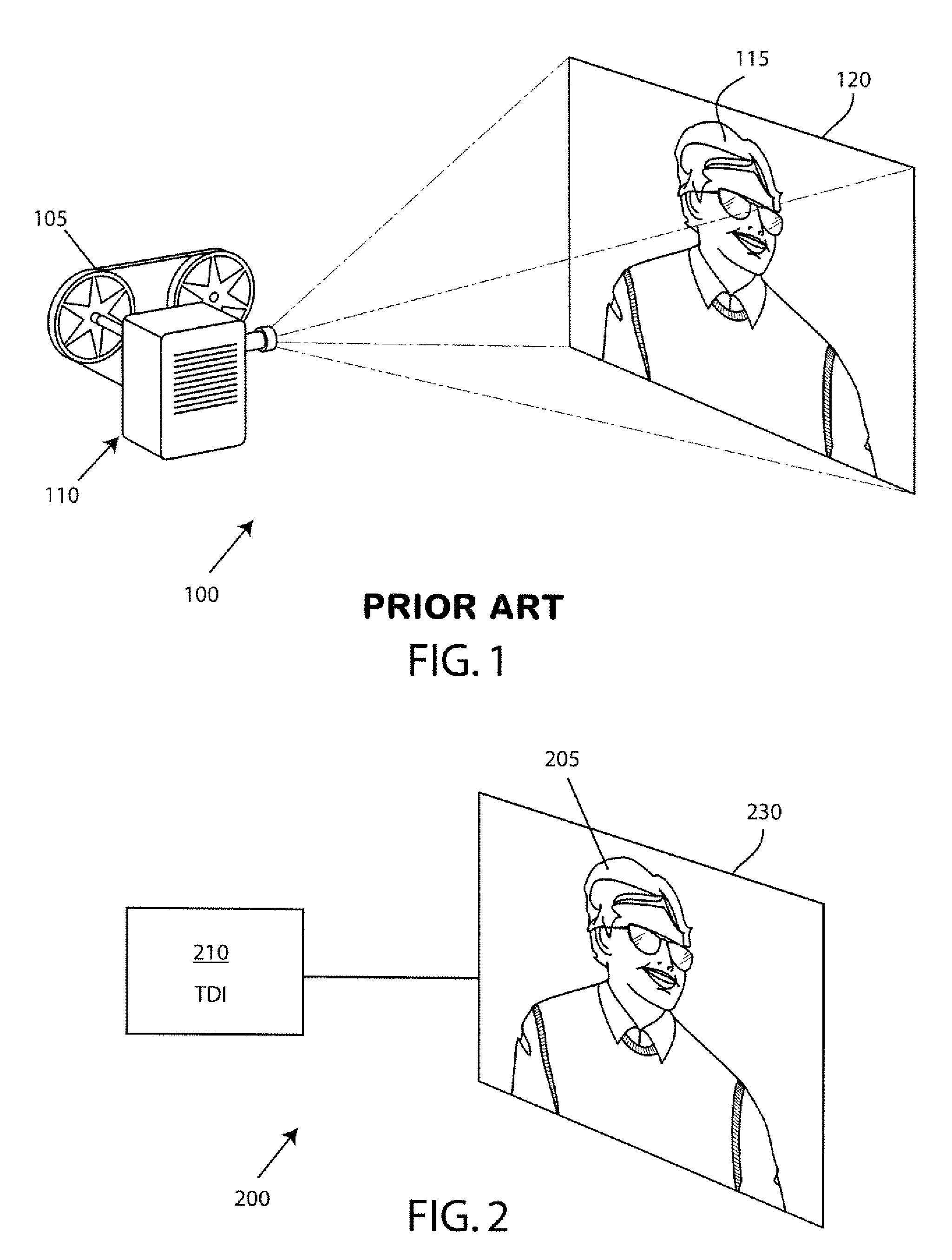 Emissive Movie Theater Display