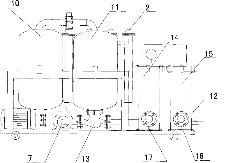 Intelligent high-performance automatic oil purification apparatus