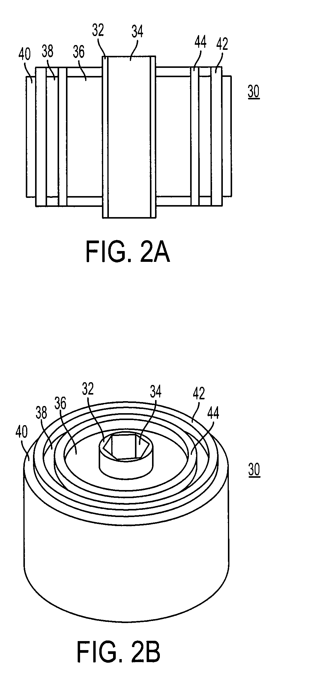 Multiple concentric wound film capacitors