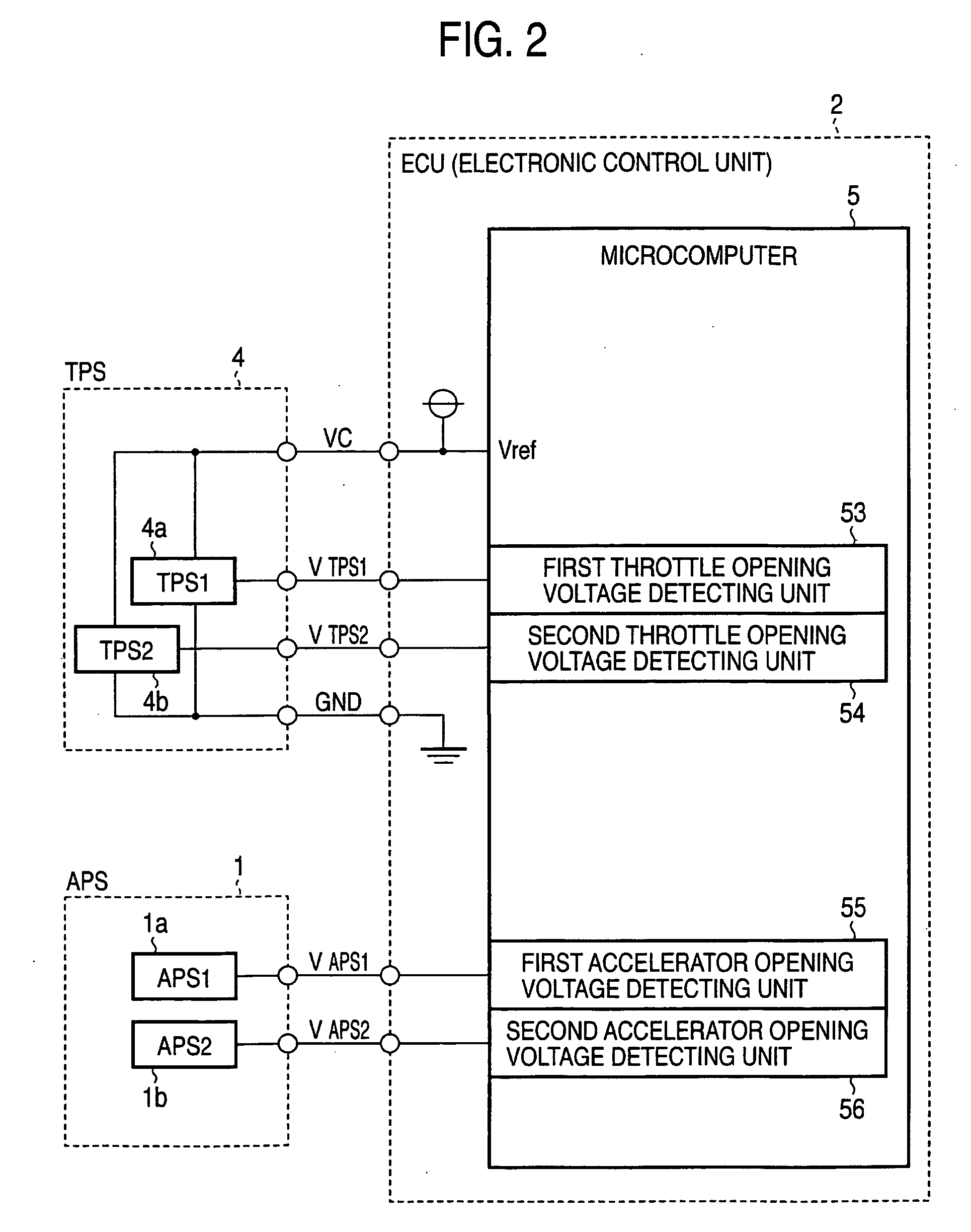 Sensor abnormality detecting method and electronic throttle control apparatus