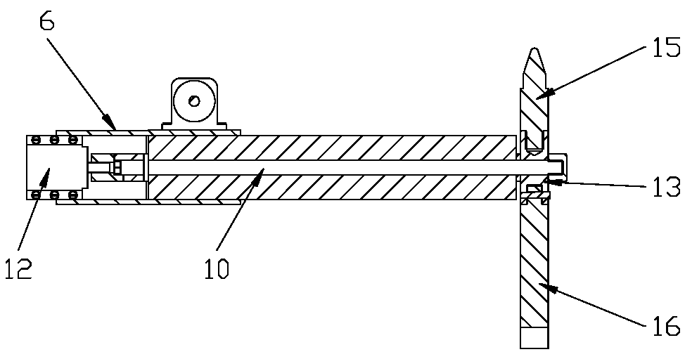 A flexible holding device for parts and assemblies of automobile stamping-welding production line