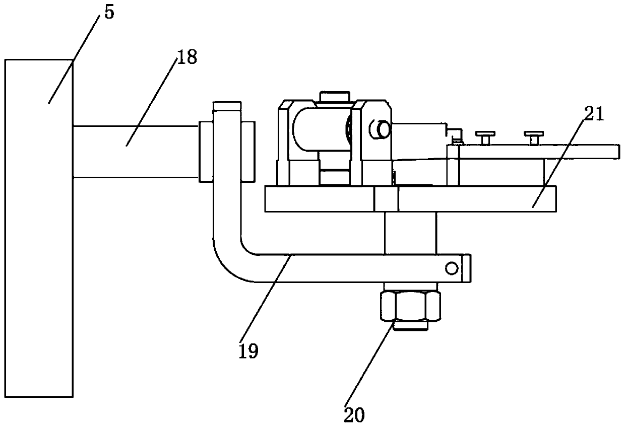 Encapsulation device for high-frequency transformer and encapsulation method thereof