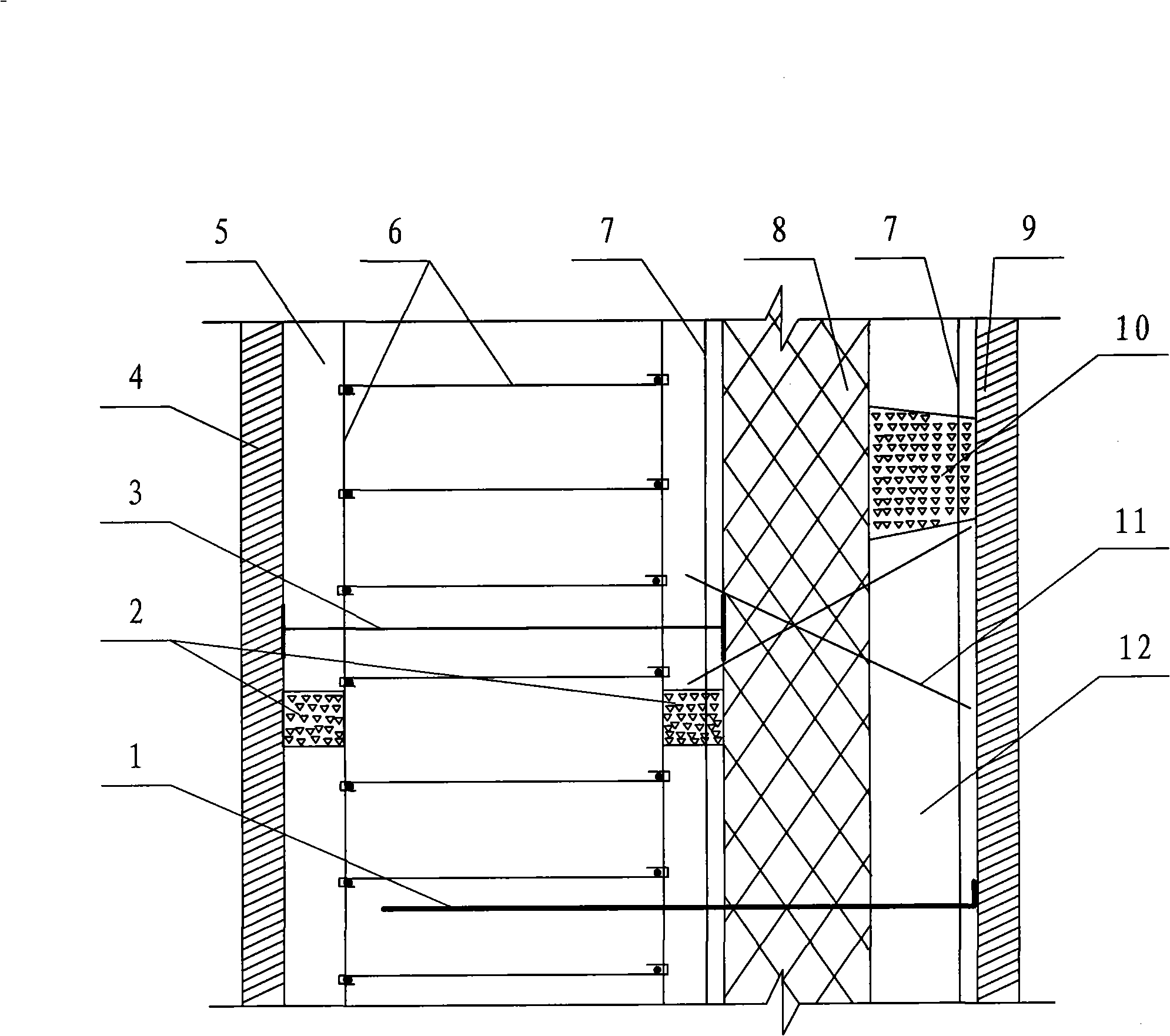 Construction method for embedding thermal insulation in concrete structure exterior wall surface