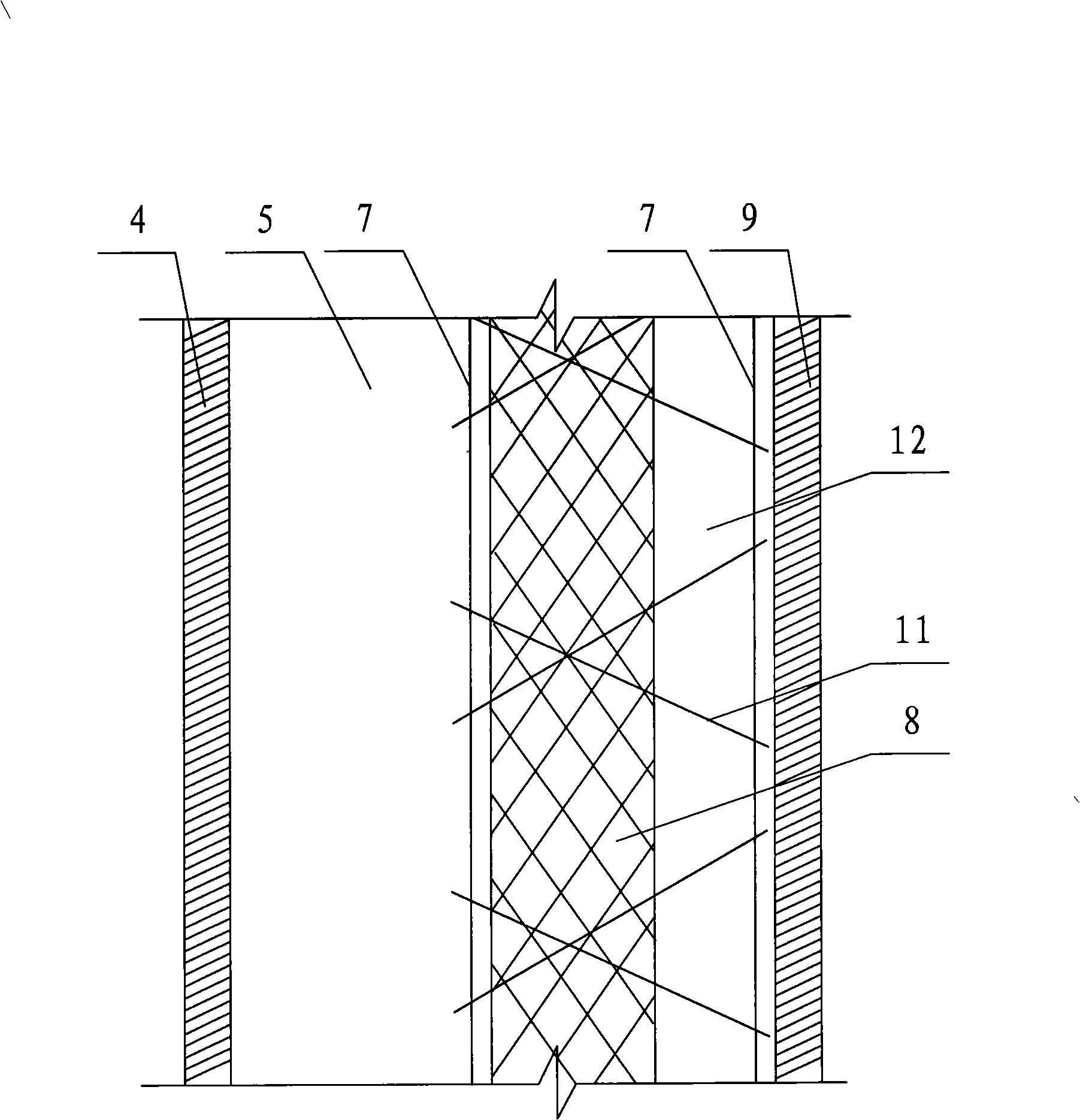 Construction method for embedding thermal insulation in concrete structure exterior wall surface