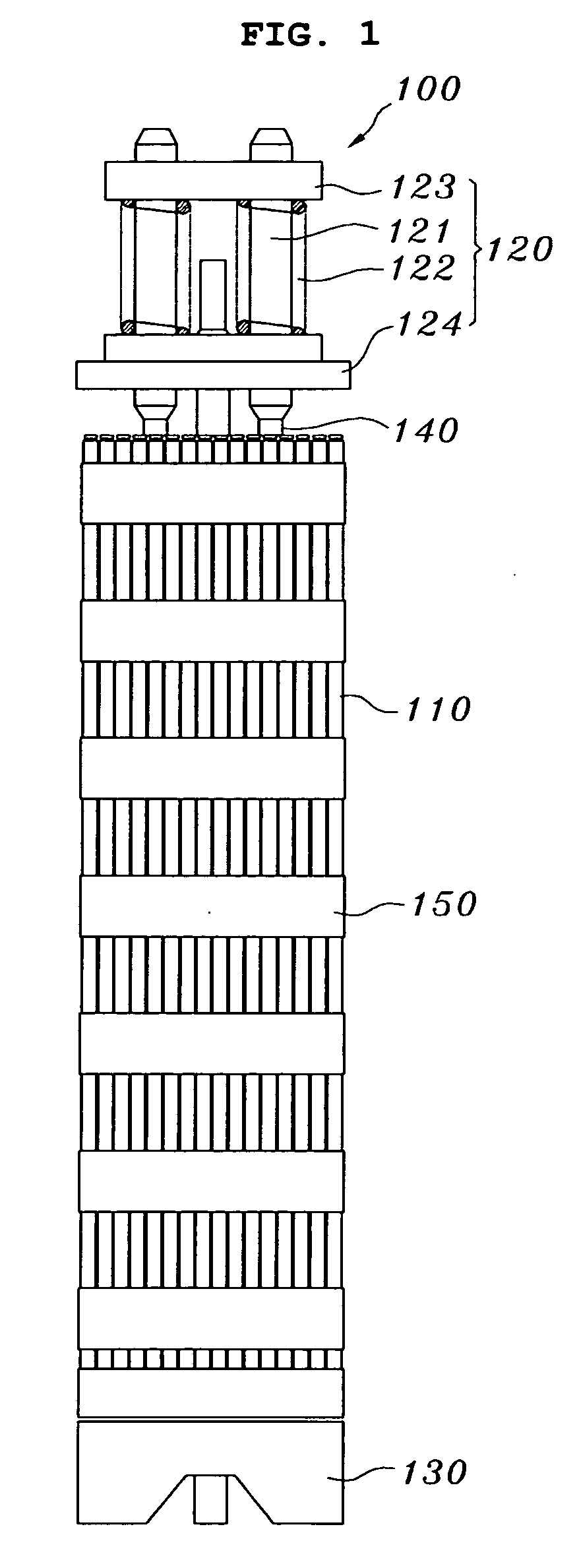 Guide thimble of dual tube type structure nuclear fuel assembly