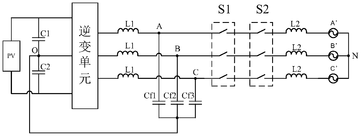 Relay failure detection method, device and system for photovoltaic grid-connected inverter