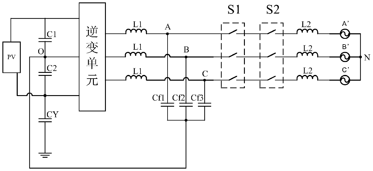 Relay failure detection method, device and system for photovoltaic grid-connected inverter