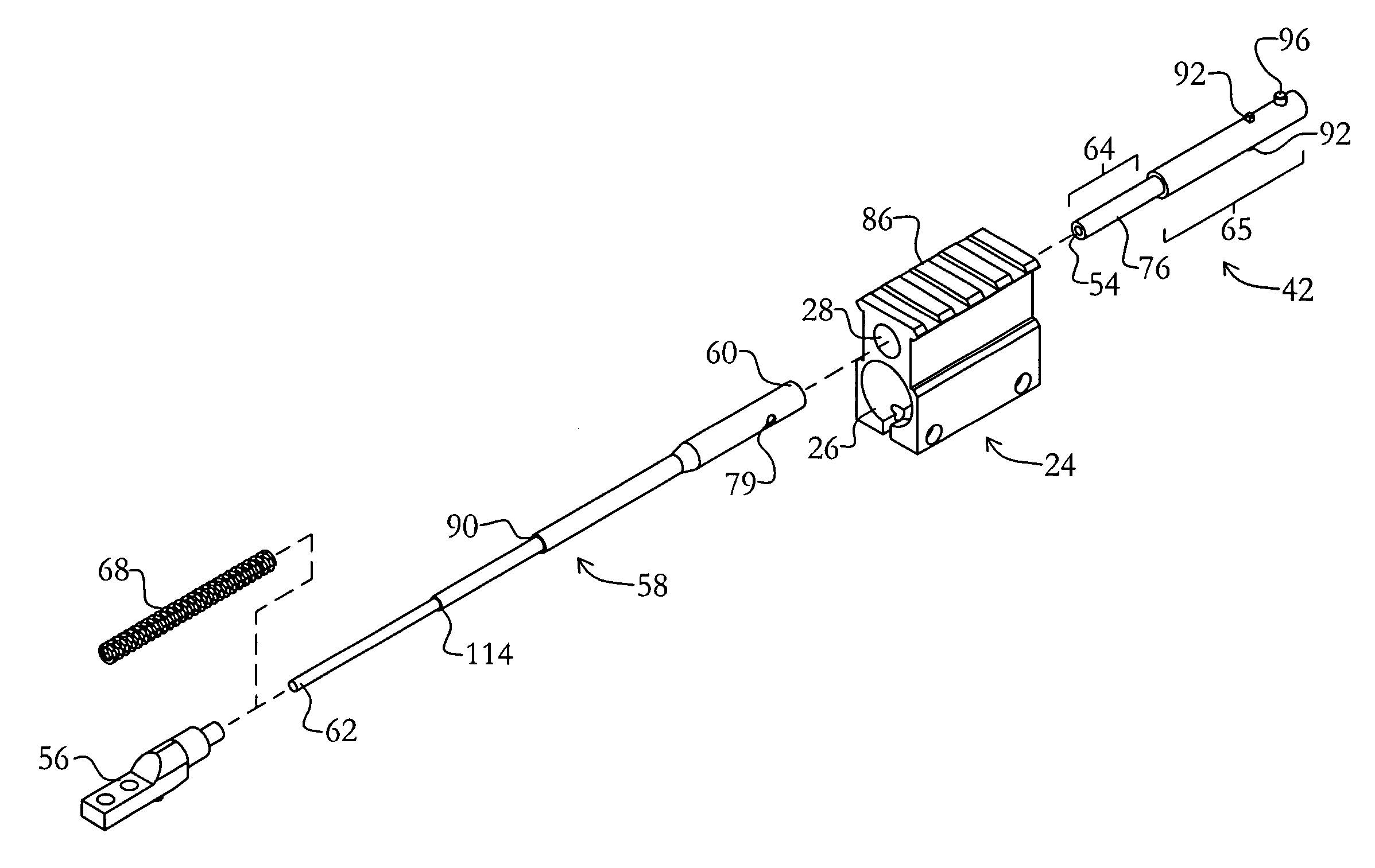 Direct drive retrofit for rifles