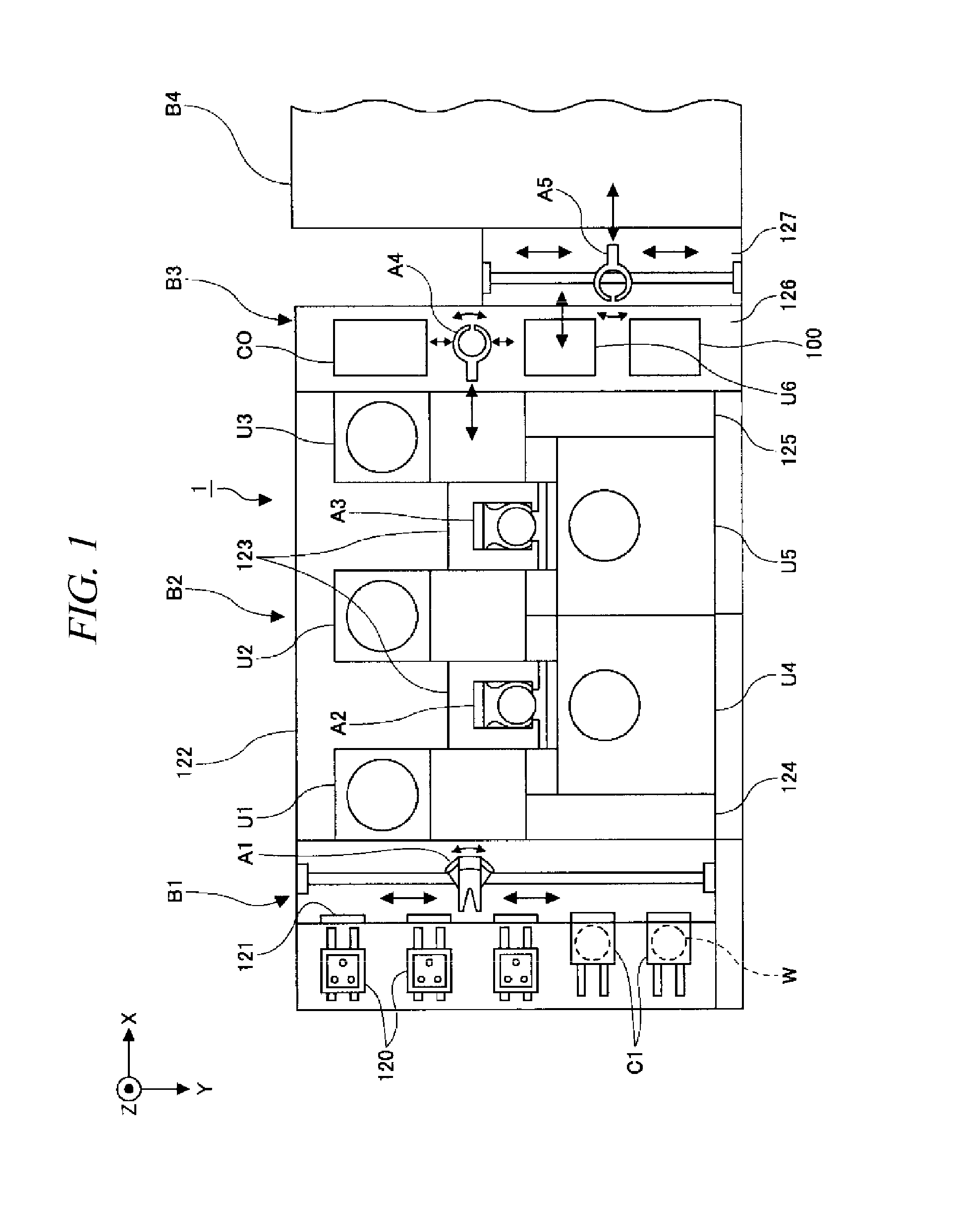 Substrate cleaning apparatus, coating and developing apparatus having the same and substrate cleaning method